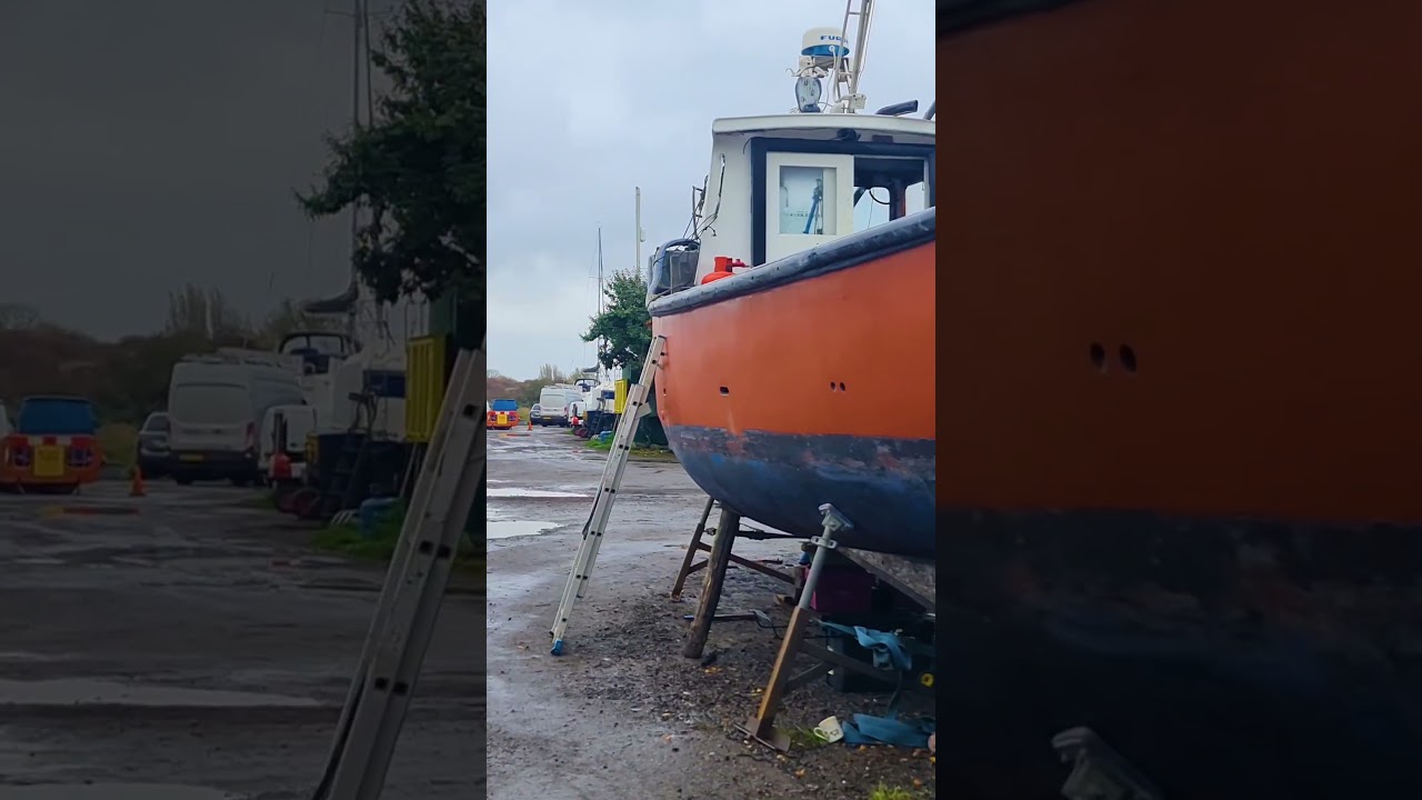 Peaceful Corner of an English Harbour Town