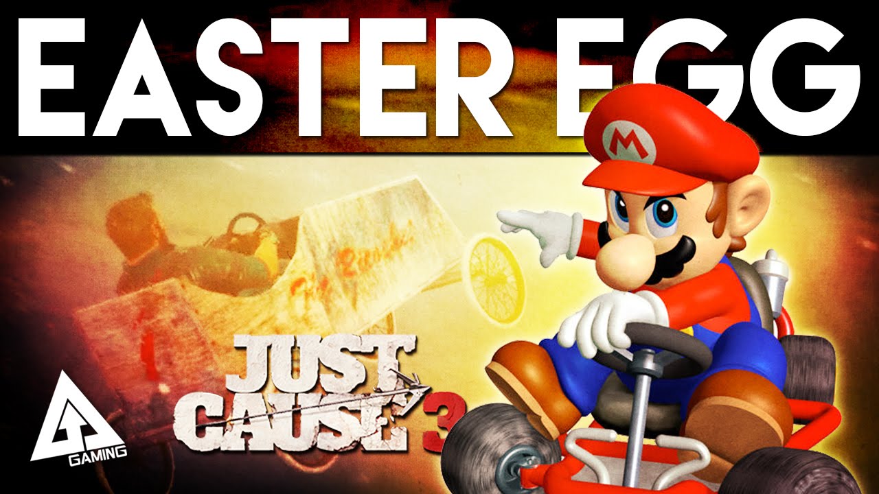Just Cause 3 Easter Egg "MARIO KART" Gameplay YouTube