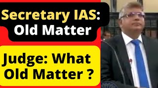 Secretary IAS: Old Matter Judge: State is there from 1950 #PatnaHighCourt #law #legal #Advocate #Law