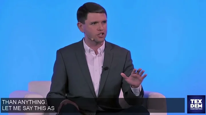 James Talarico Condemns Christian Nationalism at the Texas Democratic Convention