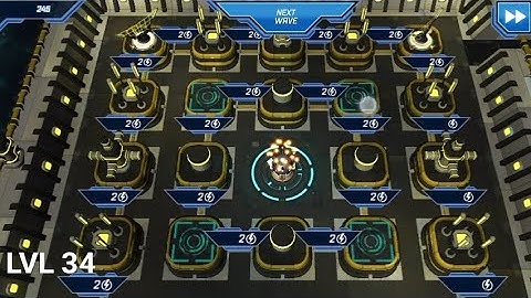 Sci-Fi Tower Defence Module TD lvl 34