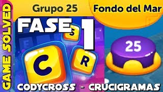 CodyCross - Crucigramas | Fondo del Mar - Grupo 25 - Fase 1 screenshot 4