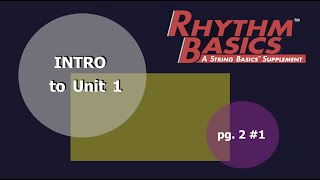 Unit 1 Rhythm Basics Kjos Music