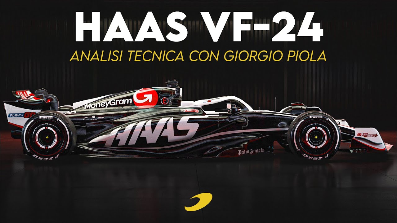 HAAS VF-24: aero Red Bull, ma l'ANIMA è FERRARI - con Giorgio Piola ...