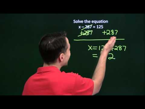 Art of Problem Solving: Solving Linear Equations Part 1
