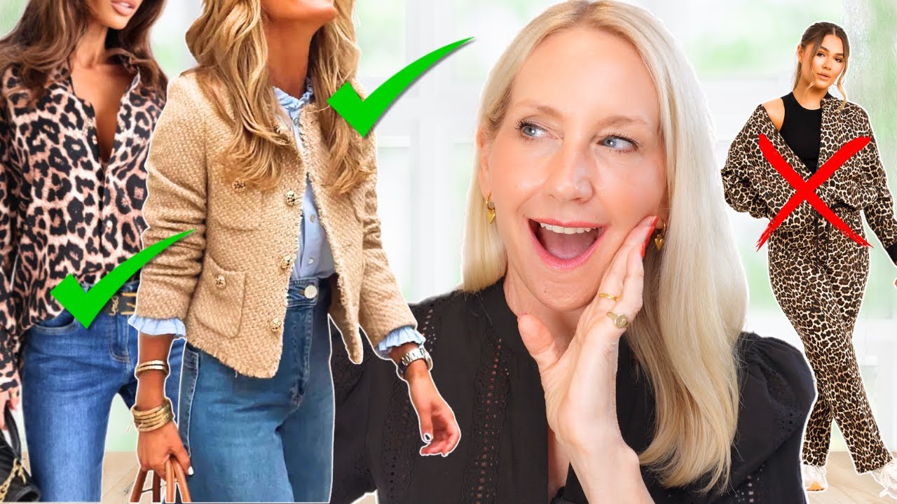 How to Style This Season's Fashion Trends For Women Over 50 - YouTube