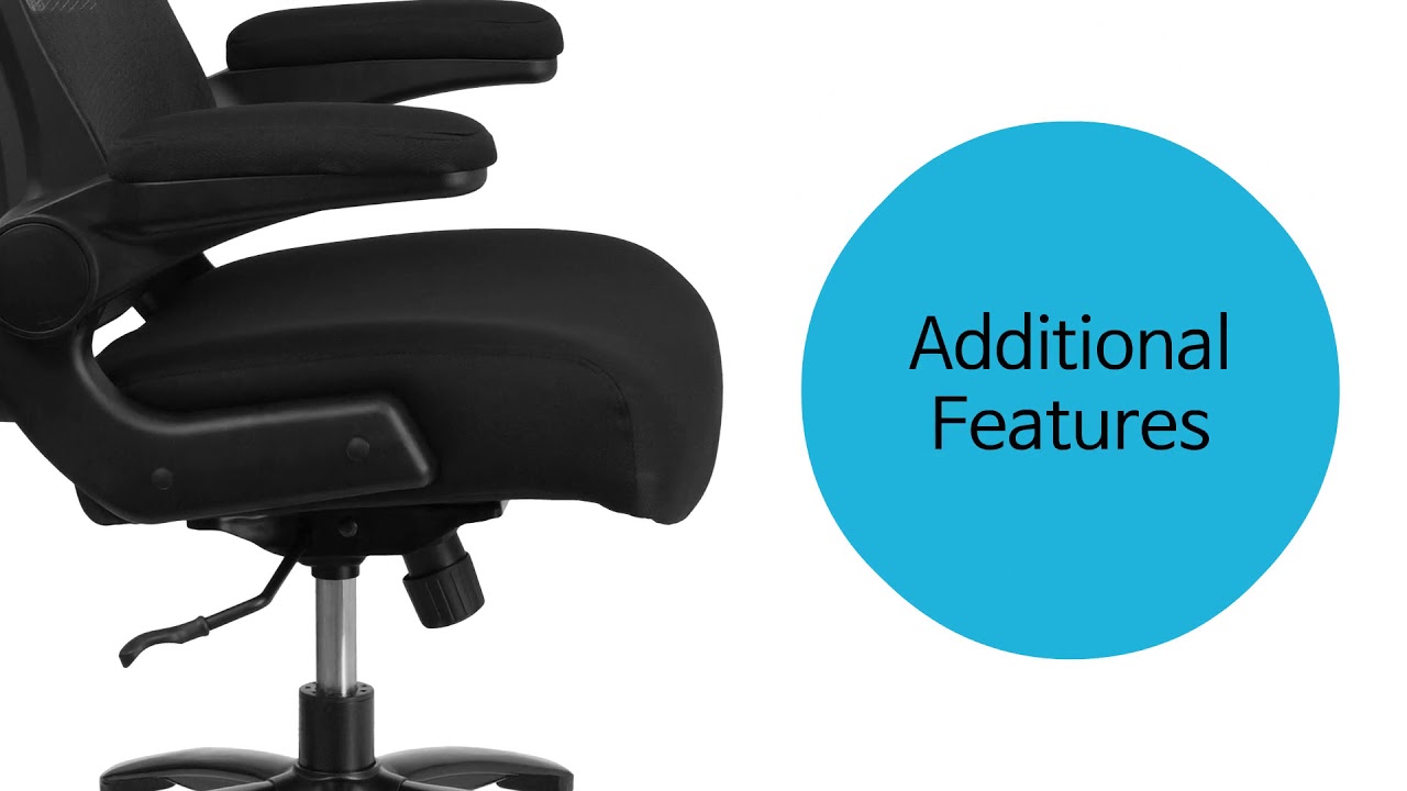 Husky Office® Big & Tall 500 lb Capacity Swivel Task Chair YouTube