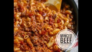 MINCED BEEF MACARONI