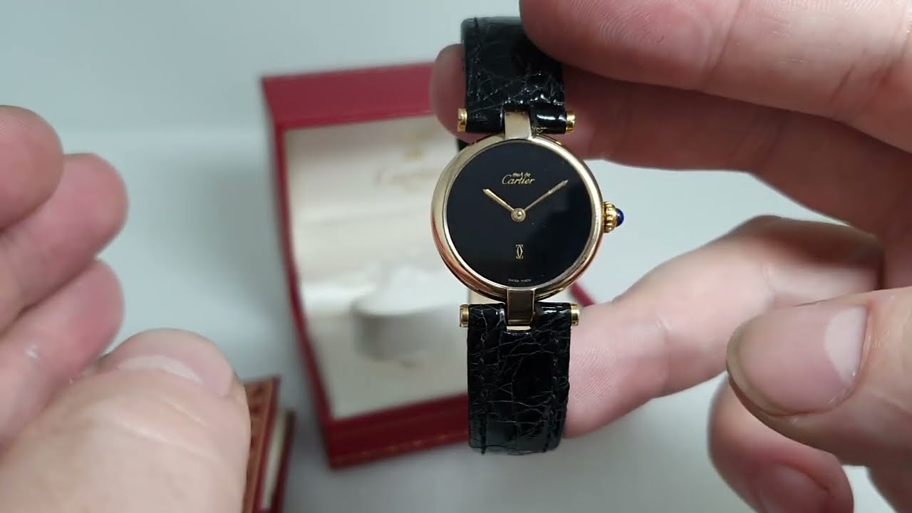 de Cartier Ronde vintage watch 