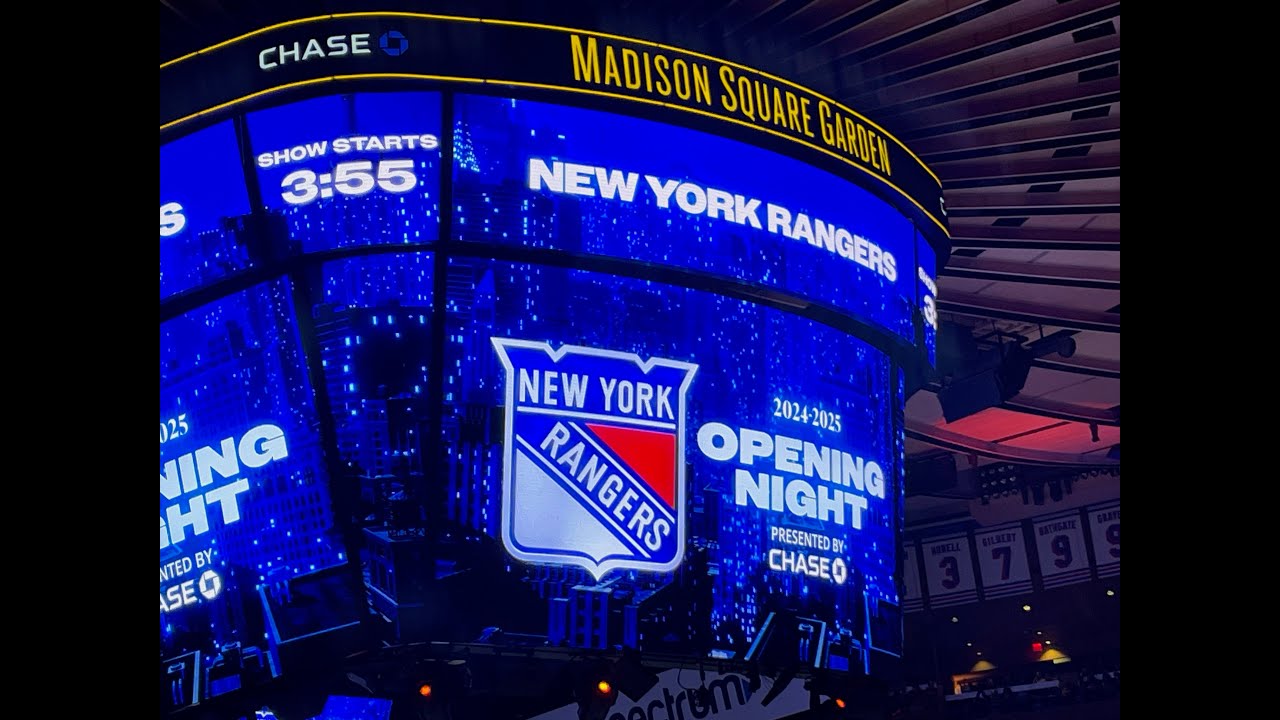 New York Rangers 2024-25 Home Opener Show (against Utah Hockey Club on October 12, 2024)