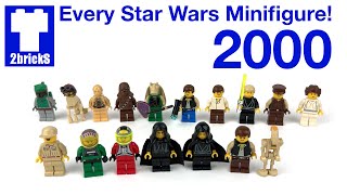 Every LEGO Star Wars Minifig from 2000! 2bricks collection review