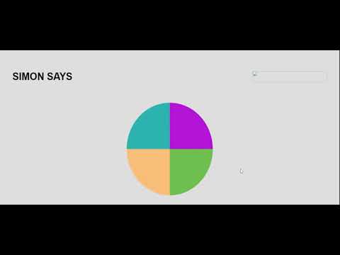Simon Says | Vanilla JavaScript App