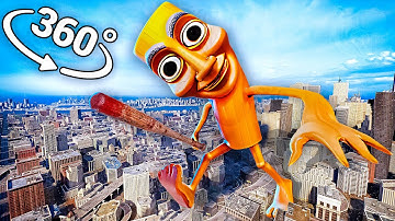 Tung Tung Tung Sahur - City in 360° Video | VR / 8K | ( Tung Tung Tung Sahur meme )