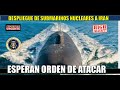 Despliegue de submarinos nucleares en respuesta a Iran por atacar bases estadounidenses