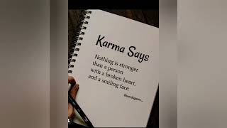 Match Highlights best 9 karma quotes of all time