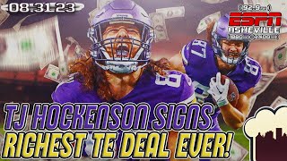 Game Changer: TJ Hockenson Shatters Records with NFL's Largest Tight End Deal