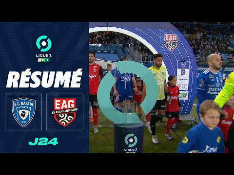 CA Bastia Guingamp Goals And Highlights