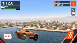 MMX Hill Climb Racing - City Marathon Classic Car HD screenshot 1