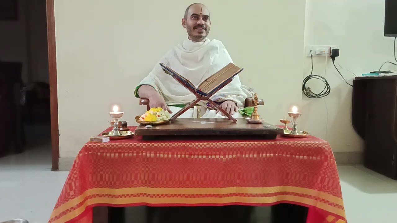 Srimad Bagavatam Skanda 1 day 1 by Pundit Sri Venktesachar Kulkarni