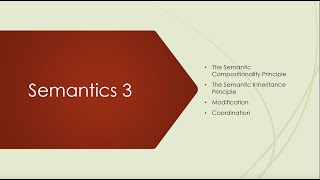 Semantics 3