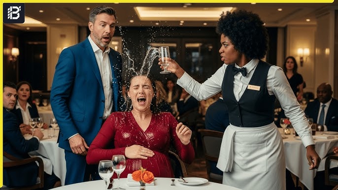 The Black Waitress Accidentally Spilled Wine On A Pregnant Woman – The  Truth Was Then Revealed…