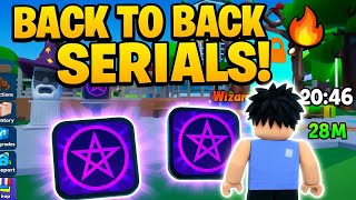 I Got Back To Back Serials In Bid Battles Roblox Wizard Serial Event