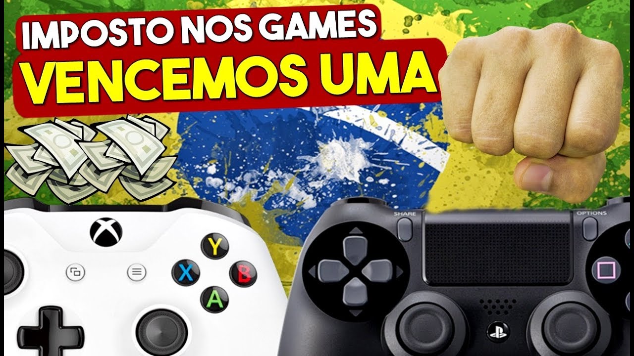CONSEGUIMOS VENCER UMA FASE DOS IMPOSTOS EM JOGOS NO BRASIL