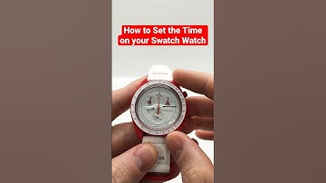 How to set the Time on a Swatch Watch - Works for all Swatch Models