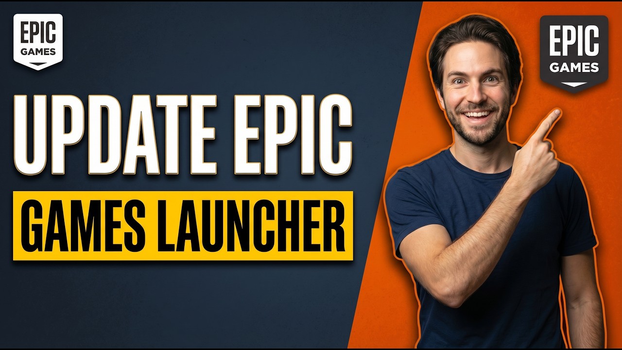 How To Update Epic Games Launcher (Easy Guide) - YouTube