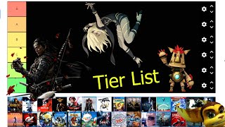 PlayStation 4 Exclusive games Tier list