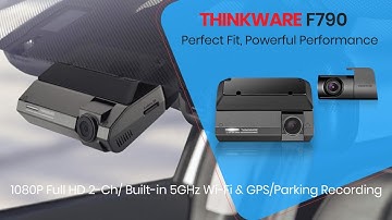 THINKWARE(Malaysia) F790 2-Channel DASHCAM /Perfect Fit, Powerful Performance