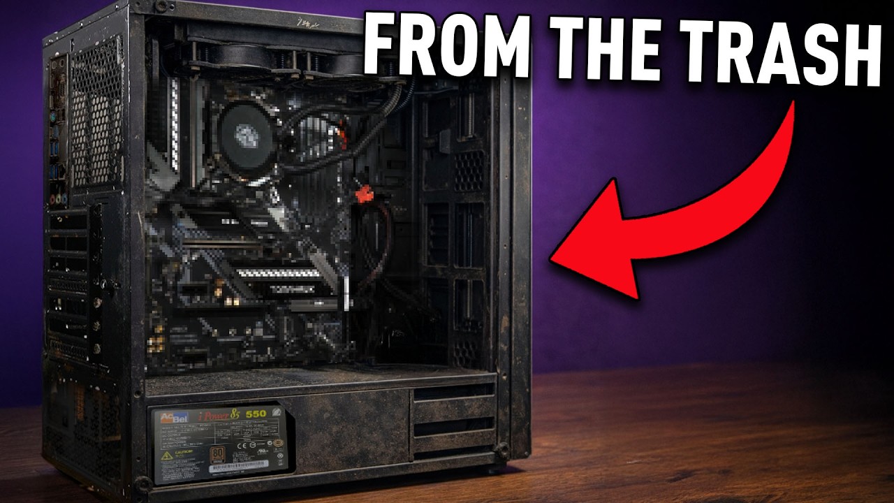 I Found This Gaming PC In The Trash…