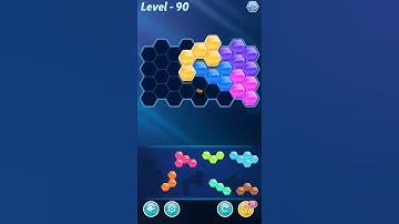 BLOCK! Hexa Puzzle! Professional Level 90 (Rotate) - Lösung Solution Walkthrough