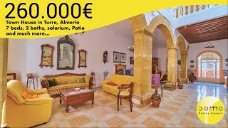 🏡 Wonderful Town House for sale in📍 Turre | Almeria, Southern Spain! Full Video ✅