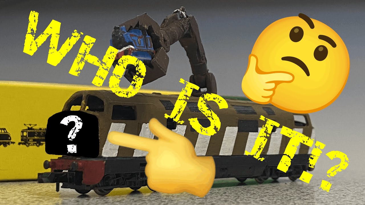 (Macsen's Mechanic's) BEST custom pinty EVER MADE (n gauge/scale Diesel 10)