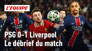 PSG 0-1 Liverpool: The debrief of the Parisians' cruel defeat in the Champions League