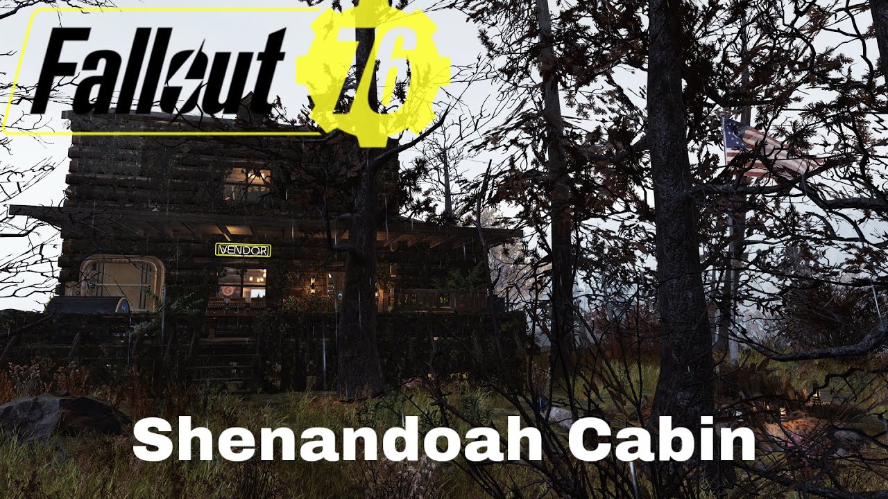 Fallout 76 CAMPS: Shenandoah Cabin
