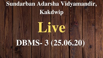 WBCHSE Class XII Computer Application / Computer Science | DBMS Bangla Tutorial [#3]