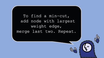 Stoer-Wagner: a simple min-cut algorithm