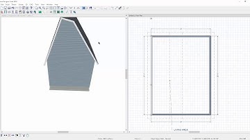 Gambrel roof with sheds in Suite