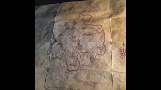 Treasure Island Map by Magnoli Props