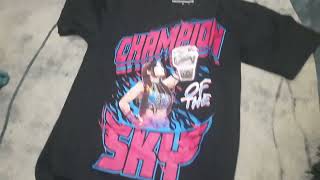 My 2nd Io Shirai/Iyo Sky shirt