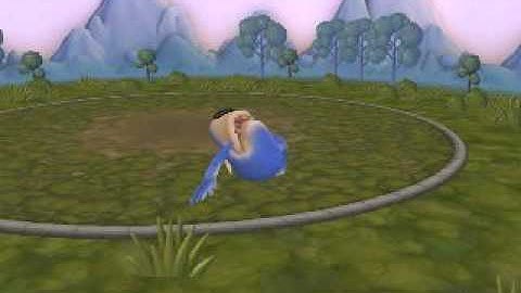 Spore Creature Creator Video: Flying in test drive