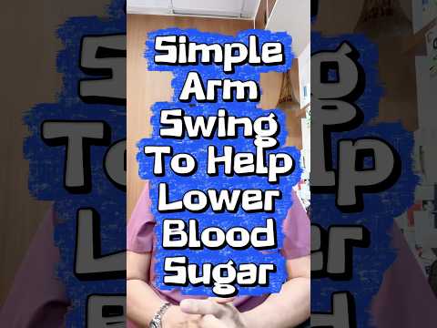 Simple Arm Swing Exercise To Help Lower Blood Sugar #docgerrytan #endocrinologist #lowerbloodsugar