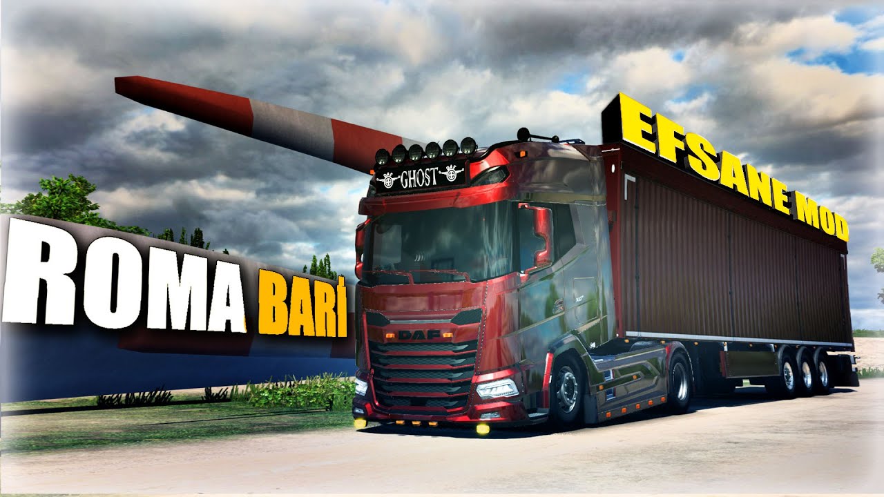 FULL DOLU DAF MODU | BAROOKİ YOLLARDA | EURO TRUCK SIMULATOR 2
