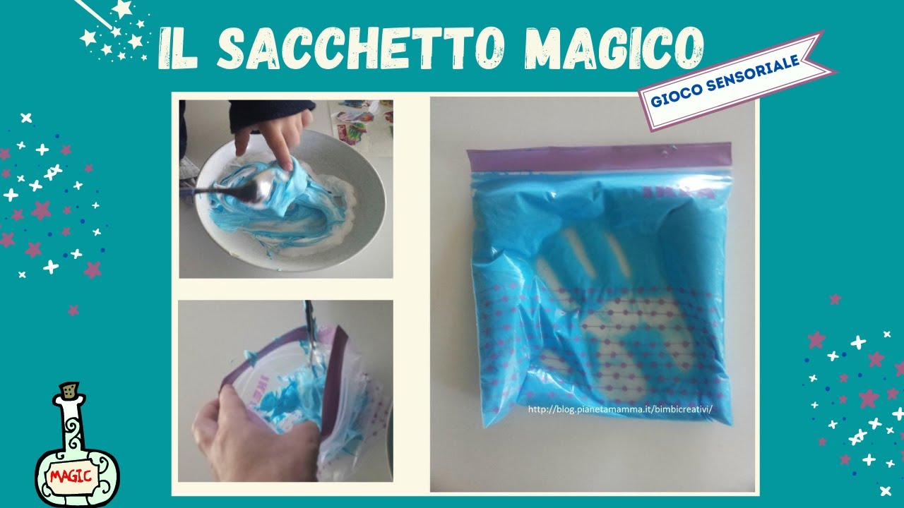 Gioco sensoriale: il Sacchetto Magico – The Sensory Bag DIY