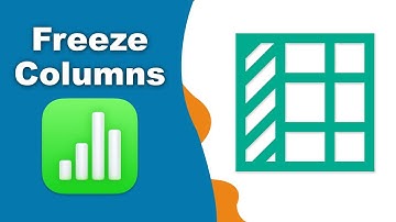 How to freeze columns in Apple Numbers (Spreadsheet) on Mac