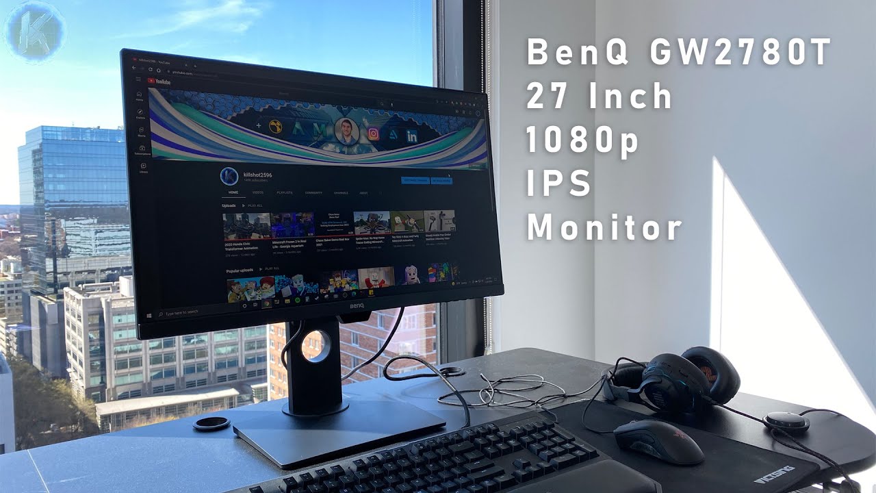 開封】コスパ最強？モニター BenQ GW2780 LCD Monitor 27インチ ! IPS ...