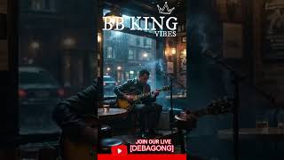B B  King Vibes  Rainy Midnight Blues Cafe 🌧️🎸