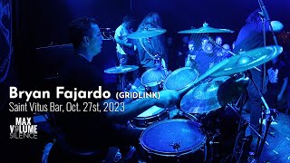 Bryan Fajardo gridlink Drum Cam At Saint Vitus Bar Oct 27th 2023  Set